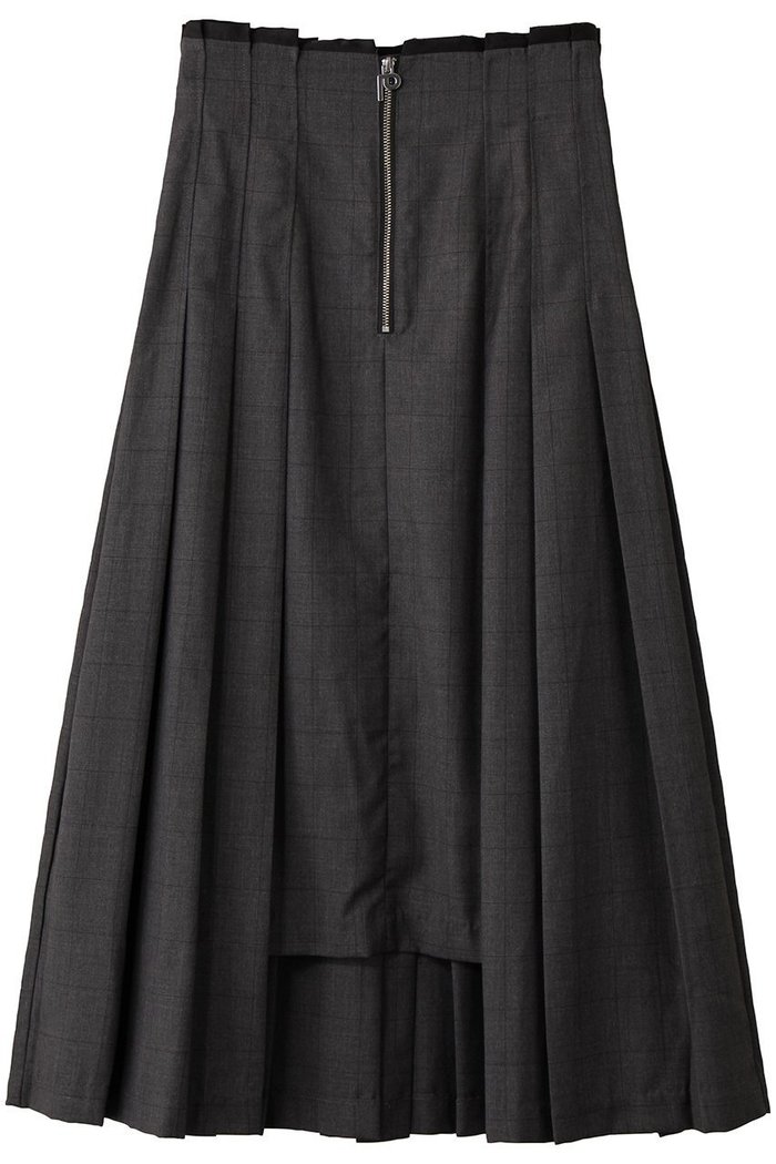 【プランク プロジェクト/PRANK PROJECT】のイレギュラープリーツスカート / Irregular Pleated Skirt インテリア・キッズ・メンズ・レディースファッション・服の通販 founy(ファニー) https://founy.com/ ファッション Fashion レディースファッション Fashion for Women スカート Skirts プリーツスカート / 上品フェミニンスタイル Pleated Skirts ロングスカート Long Skirts / Maxi & Midi Skirts おすすめ Recommended / Our Picks クール Cool, Chic ストライプ Stripe, Striped Pattern プリーツ Pleats, Pleated ヘムライン Hemline, Bottom Cut メタル Metal, Metal Parts レギンス Leggings, Stretch Pants ロング Long, Long-Length |ID: prp329100004634697 ipo3291000000035888847