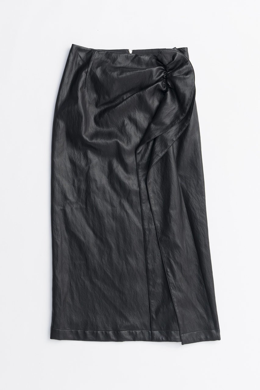 【プランク プロジェクト/PRANK PROJECT】のラッフルトリムスカート / Ruffle Trim Skirt 人気、トレンドファッション・服の通販 founy(ファニー) 　ファッション　Fashion　レディースファッション　Fashion for Women　スカート　Skirts　ロングスカート　Long Skirts / Maxi & Midi Skirts　2025年　2025　2025-2026秋冬・A/W　Autumn/Winter 2025–26 AW25–26　おすすめ　Recommended / Our Picks　エナメル　Patent Leather　ソックス　Socks, Hosiery　タイツ　Tights, Legwear　テクスチャー　Texture, Textured Fabric　ラッフル　Ruffle, Frill　ロング　Long, Long-Length　エレガント 上品　Elegant　A/W・秋冬　Autumn/Winter　 other-1|ID: prp329100004634698 ipo3291000000033369792