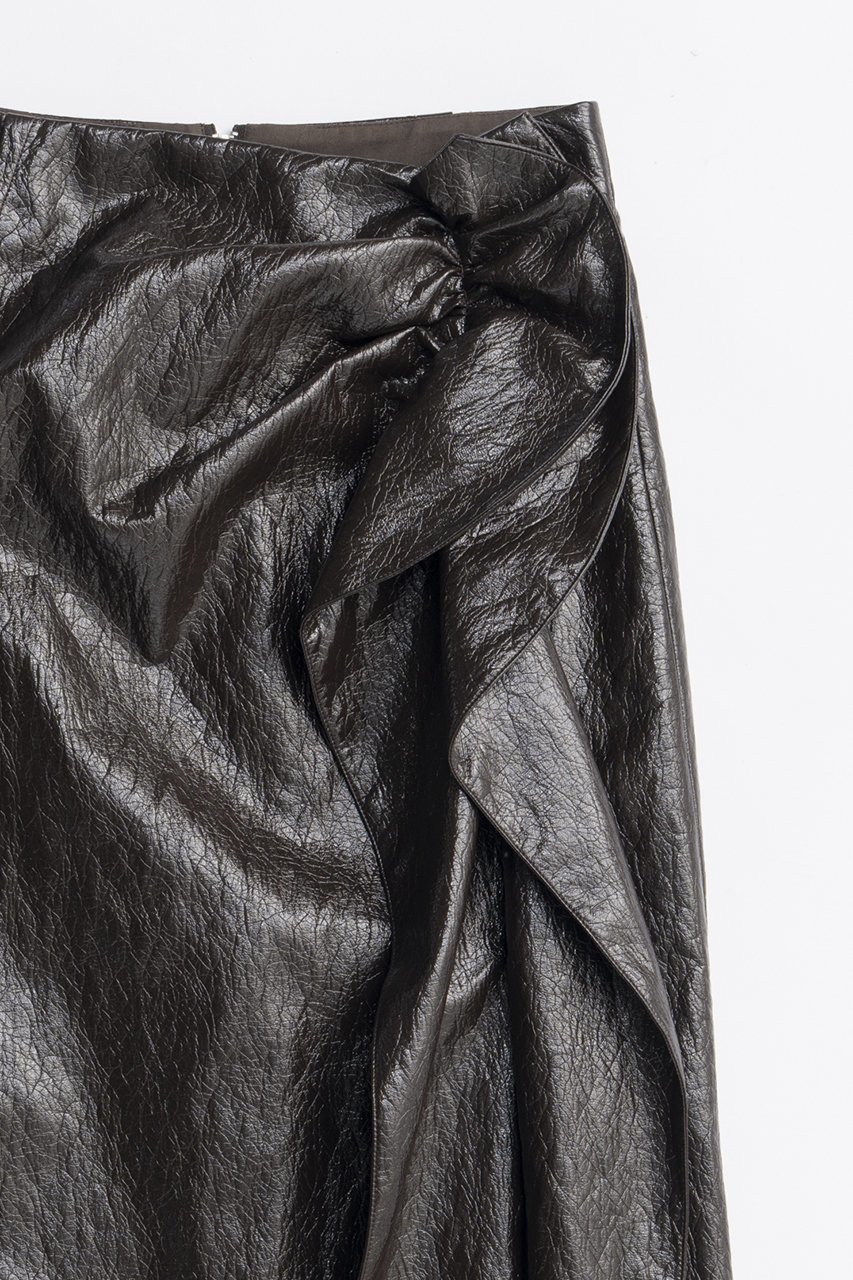 【プランク プロジェクト/PRANK PROJECT】のラッフルトリムスカート / Ruffle Trim Skirt 人気、トレンドファッション・服の通販 founy(ファニー) 　ファッション　Fashion　レディースファッション　Fashion for Women　スカート　Skirts　ロングスカート　Long Skirts / Maxi & Midi Skirts　2025年　2025　2025-2026秋冬・A/W　Autumn/Winter 2025–26 AW25–26　おすすめ　Recommended / Our Picks　エナメル　Patent Leather　ソックス　Socks, Hosiery　タイツ　Tights, Legwear　テクスチャー　Texture, Textured Fabric　ラッフル　Ruffle, Frill　ロング　Long, Long-Length　エレガント 上品　Elegant　A/W・秋冬　Autumn/Winter　other-2|ID: prp329100004634698 ipo3291000000033369795