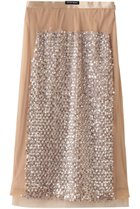 【プランク プロジェクト/PRANK PROJECT】のスパンコールミディースカート / Sequin Midi Skirt BGE(ベージュ)|ID: prp329100004634699 ipo3291000000035532986