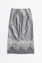 【プランク プロジェクト/PRANK PROJECT】のPVCレイヤードミディスカート / PVC Layered Midi Skirt WHT(ホワイト)|ID: prp329100004634700 ipo3291000000033369815