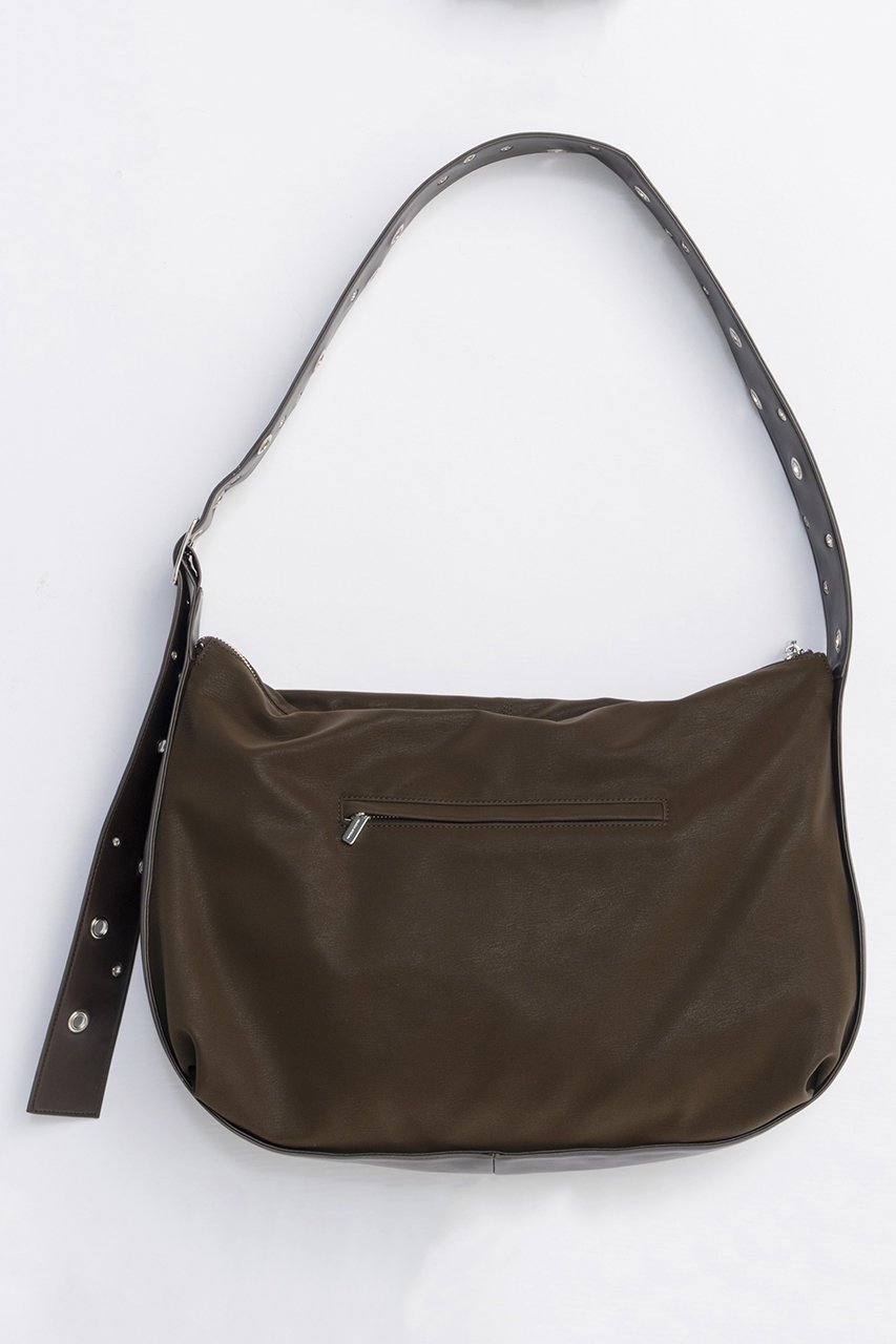 【メゾンスペシャル/MAISON SPECIAL】のBig Round Bag/ビッグラウンドバッグ 人気、トレンドファッション・服の通販 founy(ファニー) 　ファッション　Fashion　レディースファッション　Fashion for Women　バッグ　Bags　2025年　2025　2025-2026秋冬・A/W　Autumn/Winter 2025–26 AW25–26　ショルダー　Shoulder, Shoulder Strap　スタッズ　Studs, Metal Accents　メンズ　Men's, Menswear　ランダム　Random, Irregular　エレガント 上品　Elegant　A/W・秋冬　Autumn/Winter　other-4|ID: prp329100004635336 ipo3291000000033383200