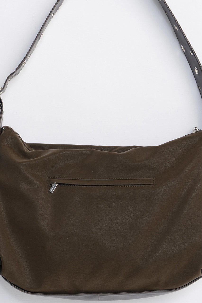 【メゾンスペシャル/MAISON SPECIAL】のBig Round Bag/ビッグラウンドバッグ 人気、トレンドファッション・服の通販 founy(ファニー) 　ファッション　Fashion　レディースファッション　Fashion for Women　バッグ　Bags　2025年　2025　2025-2026秋冬・A/W　Autumn/Winter 2025–26 AW25–26　ショルダー　Shoulder, Shoulder Strap　スタッズ　Studs, Metal Accents　メンズ　Men's, Menswear　ランダム　Random, Irregular　エレガント 上品　Elegant　A/W・秋冬　Autumn/Winter　other-5|ID: prp329100004635336 ipo3291000000033383201
