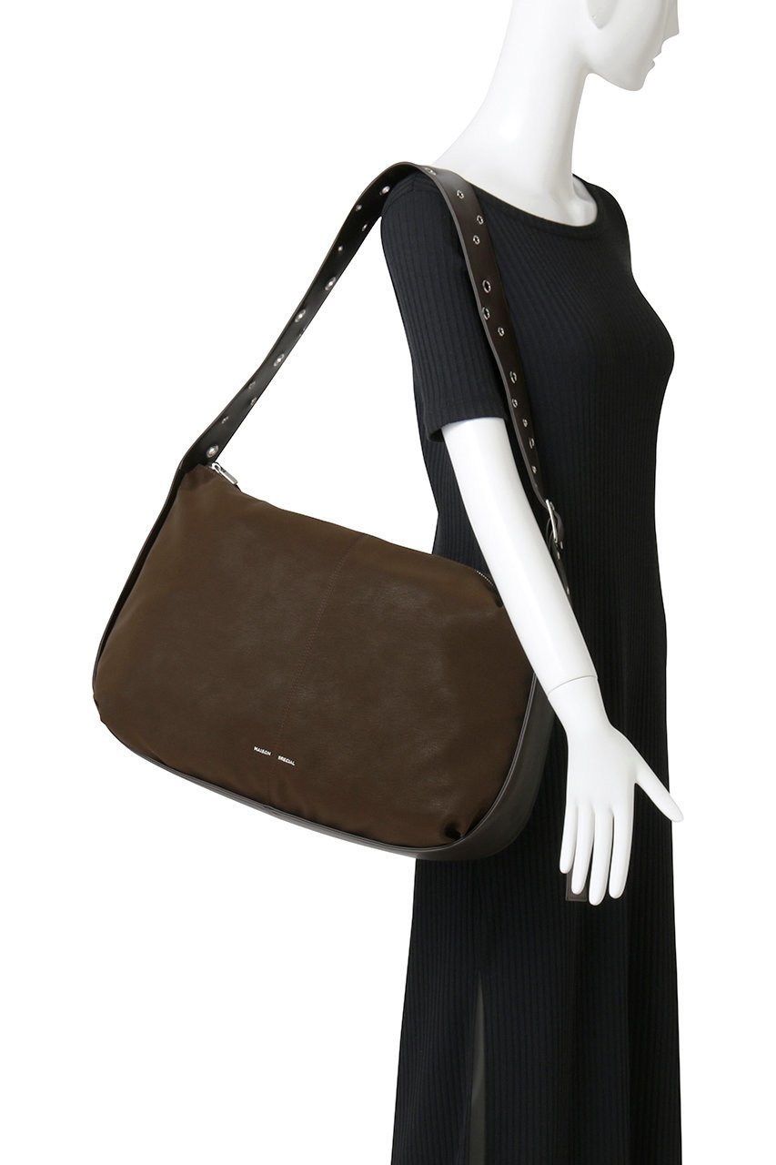 【メゾンスペシャル/MAISON SPECIAL】のBig Round Bag/ビッグラウンドバッグ 人気、トレンドファッション・服の通販 founy(ファニー) 　ファッション　Fashion　レディースファッション　Fashion for Women　バッグ　Bags　ショルダー　Shoulder, Shoulder Strap　スタッズ　Studs, Metal Accents　フェイクレザー　Faux Leather, PU Leather　メンズ　Men's, Menswear　ランダム　Random, Irregular　エレガント 上品　Elegant　other-3|ID: prp329100004635336 ipo3291000000036867654