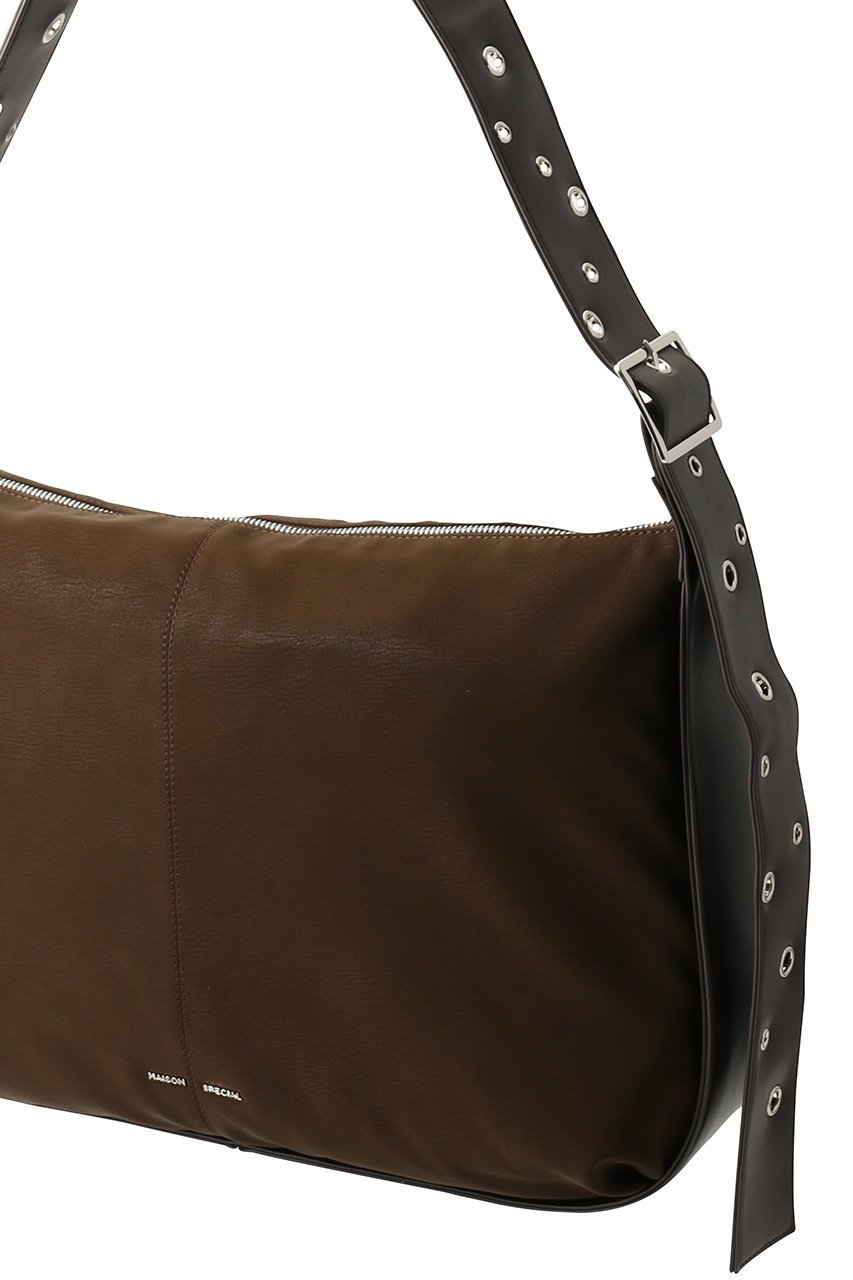 【メゾンスペシャル/MAISON SPECIAL】のBig Round Bag/ビッグラウンドバッグ 人気、トレンドファッション・服の通販 founy(ファニー) 　ファッション　Fashion　レディースファッション　Fashion for Women　バッグ　Bags　ショルダー　Shoulder, Shoulder Strap　スタッズ　Studs, Metal Accents　フェイクレザー　Faux Leather, PU Leather　メンズ　Men's, Menswear　ランダム　Random, Irregular　エレガント 上品　Elegant　other-5|ID: prp329100004635336 ipo3291000000036867659