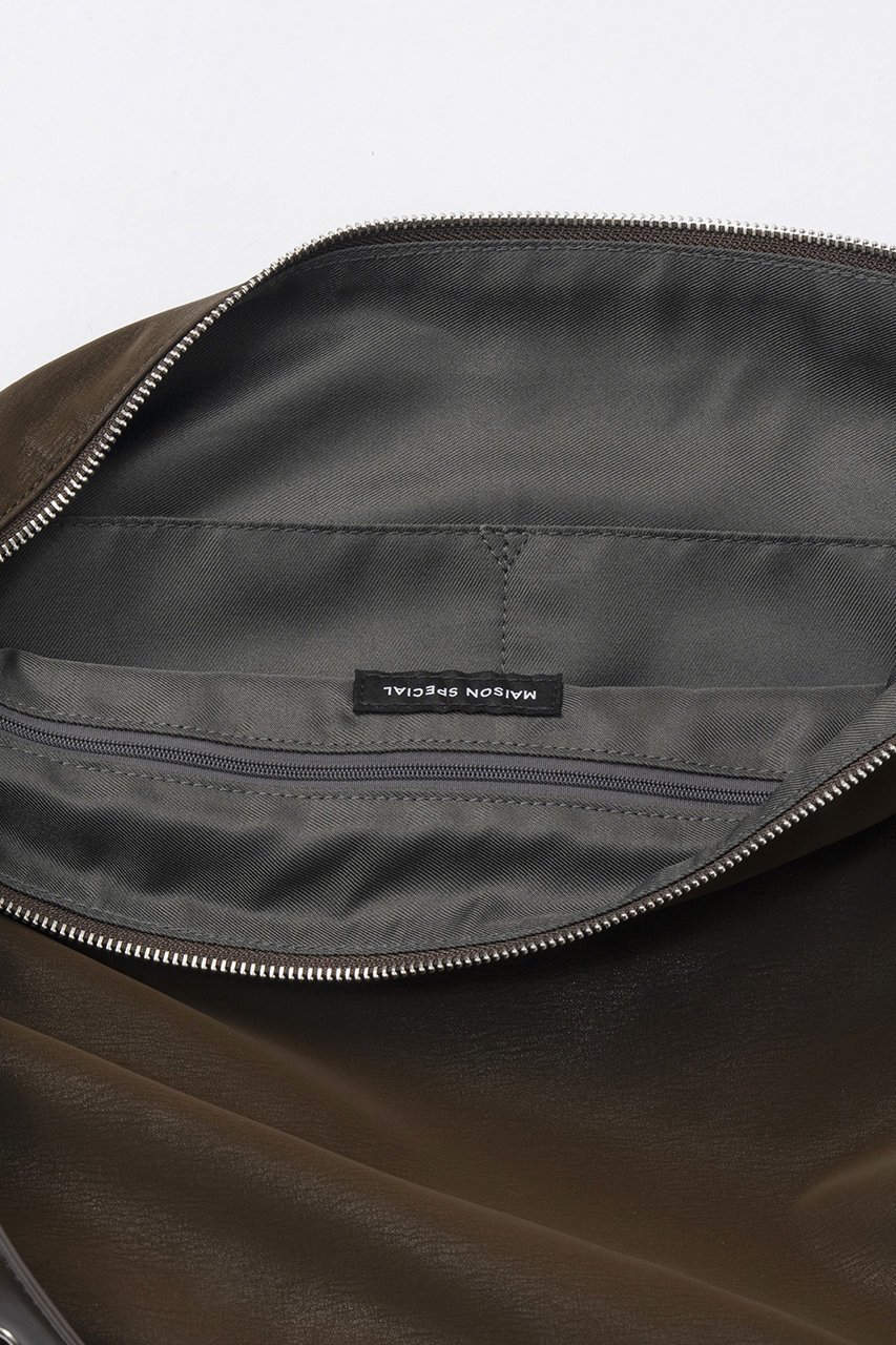 【メゾンスペシャル/MAISON SPECIAL】のBig Round Bag/ビッグラウンドバッグ 人気、トレンドファッション・服の通販 founy(ファニー) 　ファッション　Fashion　レディースファッション　Fashion for Women　バッグ　Bags　ショルダー　Shoulder, Shoulder Strap　スタッズ　Studs, Metal Accents　フェイクレザー　Faux Leather, PU Leather　メンズ　Men's, Menswear　ランダム　Random, Irregular　エレガント 上品　Elegant　other-8|ID: prp329100004635336 ipo3291000000036867663