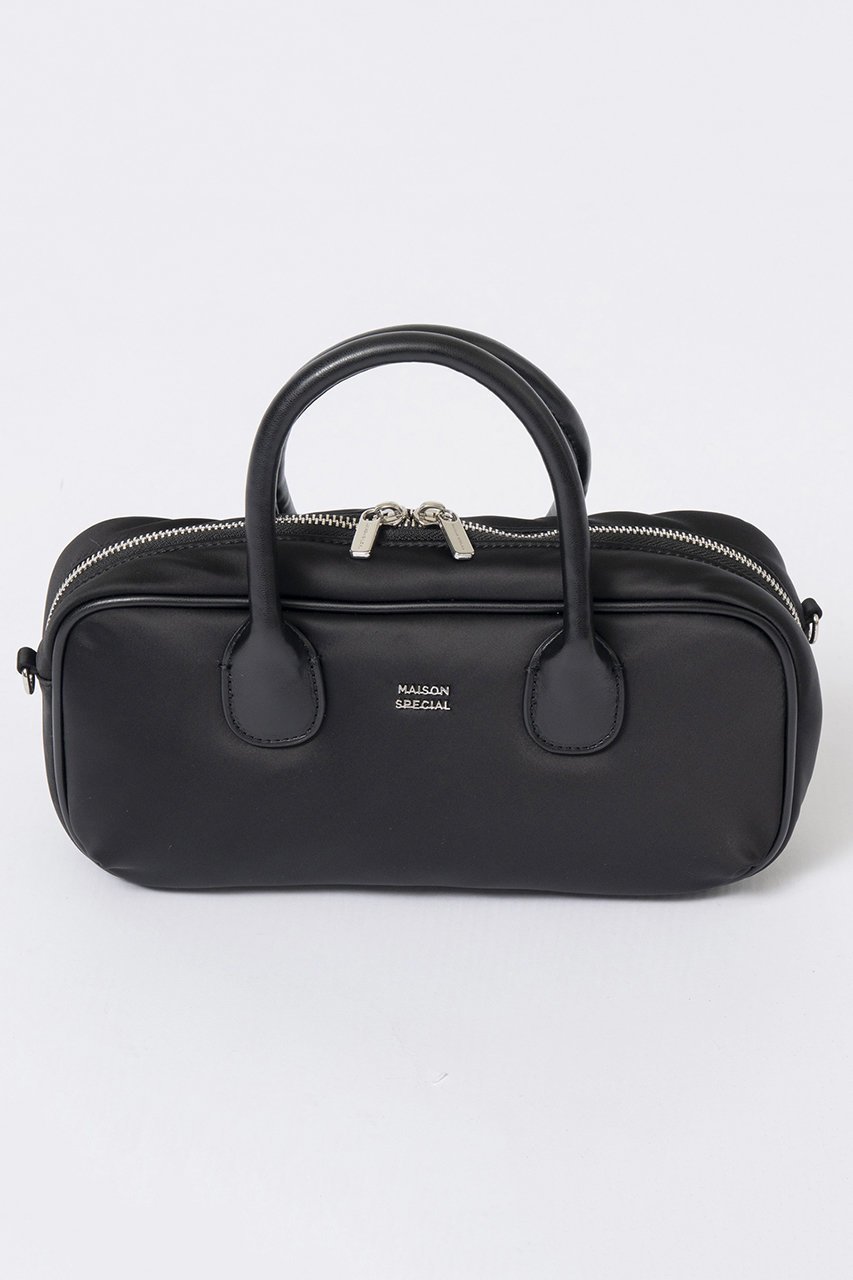 【メゾンスペシャル/MAISON SPECIAL】のNylon Boston Bag/ナイロンボストンバッグ 人気、トレンドファッション・服の通販 founy(ファニー) 　ファッション　Fashion　レディースファッション　Fashion for Women　バッグ　Bags　2025年　2025　2025-2026秋冬・A/W　Autumn/Winter 2025–26 AW25–26　サテン　Satin, Glossy Fabric　ショルダー　Shoulder, Shoulder Strap　トレンド　Trend, Trending Now　バランス　Balance, Style Balance　ボストン　Boston　ボストンバッグ　Boston Bag, Retro Bag　ミックス　Mix, Mixed Style　エレガント 上品　Elegant　定番　Standard, Basic Item　A/W・秋冬　Autumn/Winter　 other-1|ID: prp329100004635337 ipo3291000000033383205