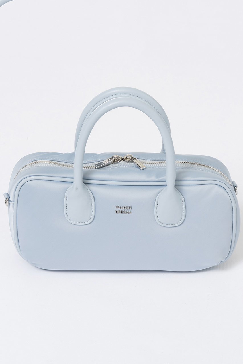 【メゾンスペシャル/MAISON SPECIAL】のNylon Boston Bag/ナイロンボストンバッグ インテリア・キッズ・メンズ・レディースファッション・服の通販 founy(ファニー) 　ファッション　Fashion　レディースファッション　Fashion for Women　バッグ　Bags　2025年　2025　2025-2026秋冬・A/W　Autumn/Winter 2025–26 AW25–26　サテン　Satin, Glossy Fabric　ショルダー　Shoulder, Shoulder Strap　トレンド　Trend, Trending Now　バランス　Balance, Style Balance　ボストン　Boston　ボストンバッグ　Boston Bag, Retro Bag　ミックス　Mix, Mixed Style　エレガント 上品　Elegant　定番　Standard, Basic Item　A/W・秋冬　Autumn/Winter　BLU(ブルー)|ID: prp329100004635337 ipo3291000000033383207