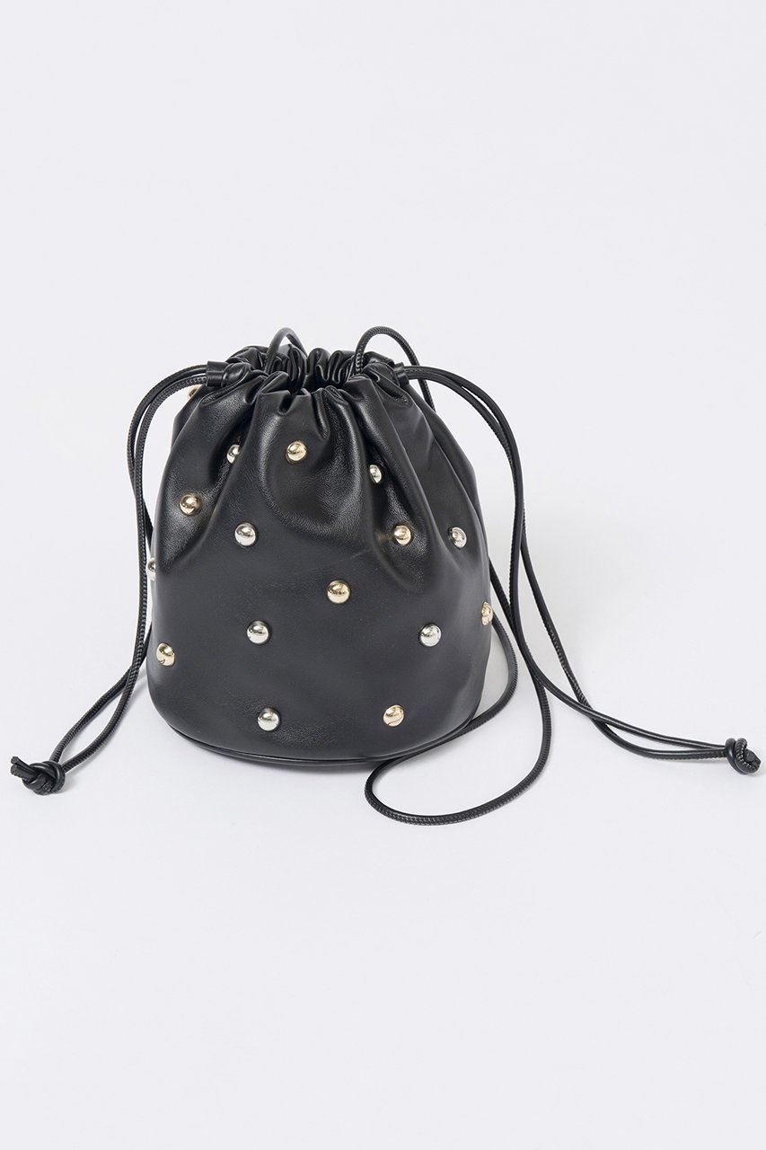 【メゾンスペシャル/MAISON SPECIAL】のMulti Fabric Drawstring Bag/マルチファブリックドローストリングバッグ 人気、トレンドファッション・服の通販 founy(ファニー) 　ファッション　Fashion　レディースファッション　Fashion for Women　バッグ　Bags　2025年　2025　2025-2026秋冬・A/W　Autumn/Winter 2025–26 AW25–26　オケージョン　Occasion Wear　ショルダー　Shoulder, Shoulder Strap　スタッズ　Studs, Metal Accents　スパンコール　Sequins, Sequin Embellishment　ダメージ　Distressed, Destroyed　巾着　Drawstring Bag, Kinchaku　A/W・秋冬　Autumn/Winter　 other-1|ID: prp329100004635338 ipo3291000000033383210