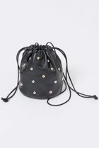 【メゾンスペシャル/MAISON SPECIAL】のMulti Fabric Drawstring Bag/マルチファブリックドローストリングバッグ 人気、トレンドファッション・服の通販 founy(ファニー) ファッション Fashion レディースファッション Fashion for Women バッグ Bags 2025年 2025 2025-2026秋冬・A/W Autumn/Winter 2025–26 AW25–26 オケージョン Occasion Wear ショルダー Shoulder, Shoulder Strap スタッズ Studs, Metal Accents スパンコール Sequins, Sequin Embellishment ダメージ Distressed, Destroyed 巾着 Drawstring Bag, Kinchaku A/W・秋冬 Autumn/Winter thumbnail BLK(ブラック)|ID: prp329100004635338 ipo3291000000033383211