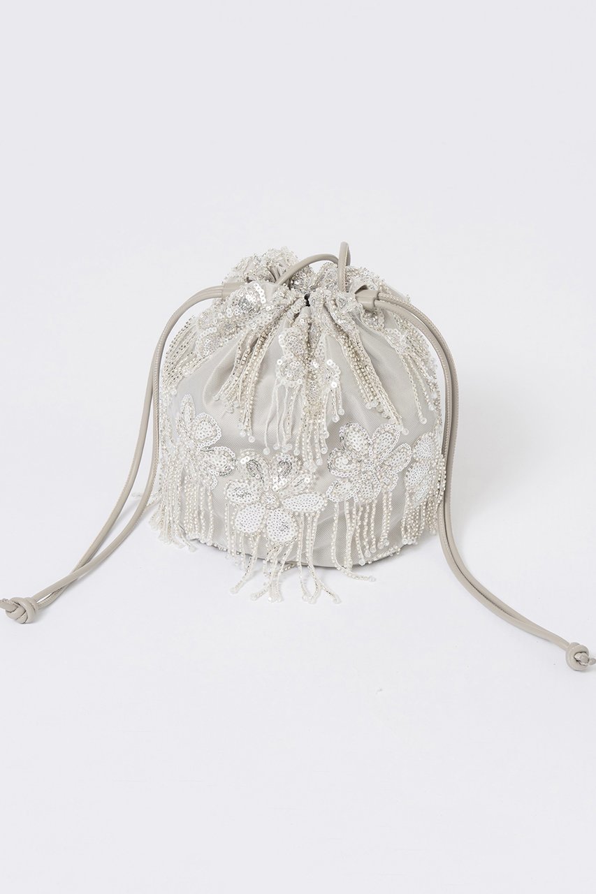 【メゾンスペシャル/MAISON SPECIAL】のMulti Fabric Drawstring Bag/マルチファブリックドローストリングバッグ 人気、トレンドファッション・服の通販 founy(ファニー) 　ファッション　Fashion　レディースファッション　Fashion for Women　バッグ　Bags　2025年　2025　2025-2026秋冬・A/W　Autumn/Winter 2025–26 AW25–26　オケージョン　Occasion Wear　ショルダー　Shoulder, Shoulder Strap　スタッズ　Studs, Metal Accents　スパンコール　Sequins, Sequin Embellishment　ダメージ　Distressed, Destroyed　巾着　Drawstring Bag, Kinchaku　A/W・秋冬　Autumn/Winter　other-3|ID: prp329100004635338 ipo3291000000033383215