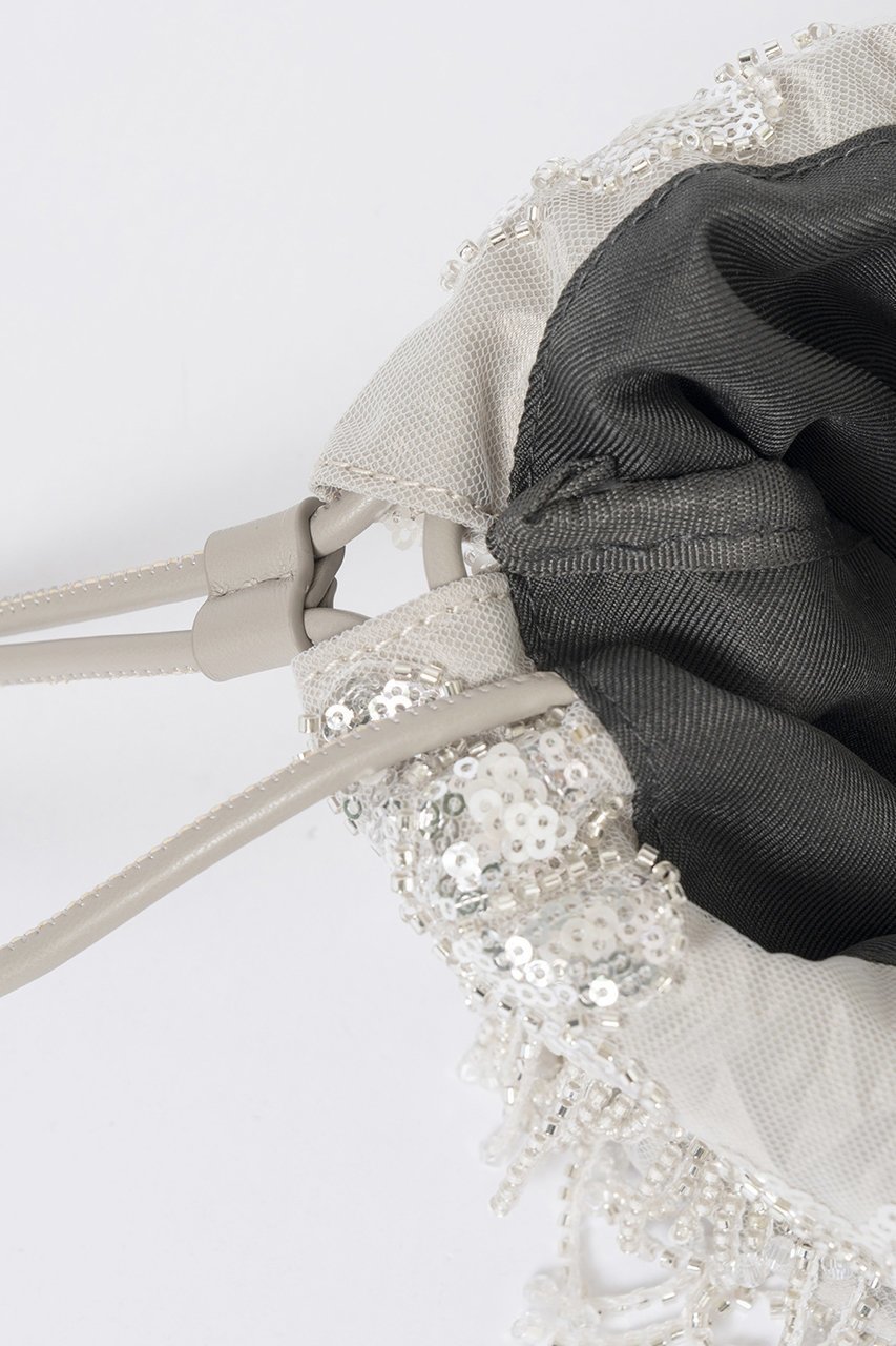 【メゾンスペシャル/MAISON SPECIAL】のMulti Fabric Drawstring Bag/マルチファブリックドローストリングバッグ 人気、トレンドファッション・服の通販 founy(ファニー) 　ファッション　Fashion　レディースファッション　Fashion for Women　バッグ　Bags　2025年　2025　2025-2026秋冬・A/W　Autumn/Winter 2025–26 AW25–26　オケージョン　Occasion Wear　ショルダー　Shoulder, Shoulder Strap　スタッズ　Studs, Metal Accents　スパンコール　Sequins, Sequin Embellishment　ダメージ　Distressed, Destroyed　巾着　Drawstring Bag, Kinchaku　A/W・秋冬　Autumn/Winter　other-5|ID: prp329100004635338 ipo3291000000033383217