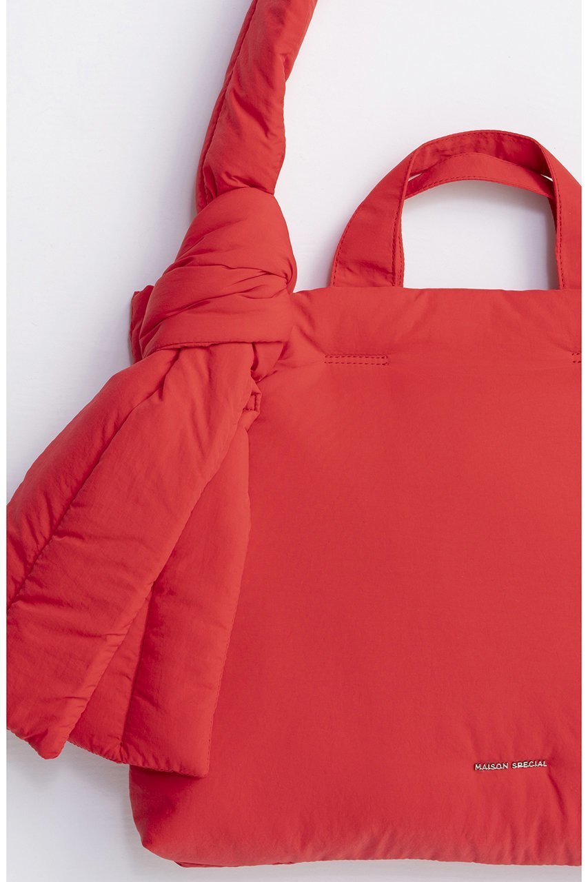 【メゾンスペシャル/MAISON SPECIAL】のDouble Knot Tote Bag/ダブルノットトートバッグ 人気、トレンドファッション・服の通販 founy(ファニー) 　ファッション　Fashion　レディースファッション　Fashion for Women　バッグ　Bags　2025年　2025　2025-2026秋冬・A/W　Autumn/Winter 2025–26 AW25–26　ショルダー　Shoulder, Shoulder Strap　ダブル　Double, Double-Breasted　ポケット　Pocket, Pocket Detail　リボン　Ribbon, Bow　A/W・秋冬　Autumn/Winter　other-3|ID: prp329100004635339 ipo3291000000033383223