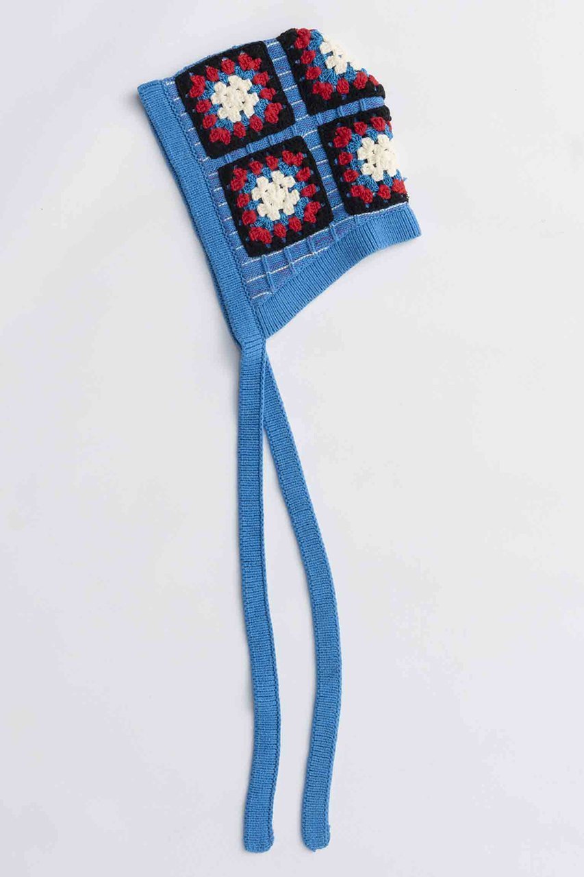 【メゾンスペシャル/MAISON SPECIAL】のCrochet Motif Balaclava/クロシェモチーフバラクラバ インテリア・キッズ・メンズ・レディースファッション・服の通販 founy(ファニー) 　ファッション　Fashion　レディースファッション　Fashion for Women　ストール　Soft & Warm Scarves　マフラー・スヌード / 冬小物の定番　Scarves & Mufflers　イエロー　Yellow　オレンジ　Orange　秋　Autumn　シンプル　Simple, Minimal　ストール　Stole, Wrap　デニム　Denim, Jeans Material　トレンド　Trend, Trending Now　手編み　Hand-Knitted, Handmade Knit　フィット　Fit, Slim Fit　防寒　Cold Protection, Winter-Ready　マフラー　Scarf, Muffler　モチーフ　Motif, Design Theme　A/W・秋冬　Autumn/Winter　バラクラバ　Balaclava　2025年　2025　2025-2026秋冬・A/W　Autumn/Winter 2025–26 AW25–26　BLU(ブルー)|ID: prp329100004635343 ipo3291000000033383255