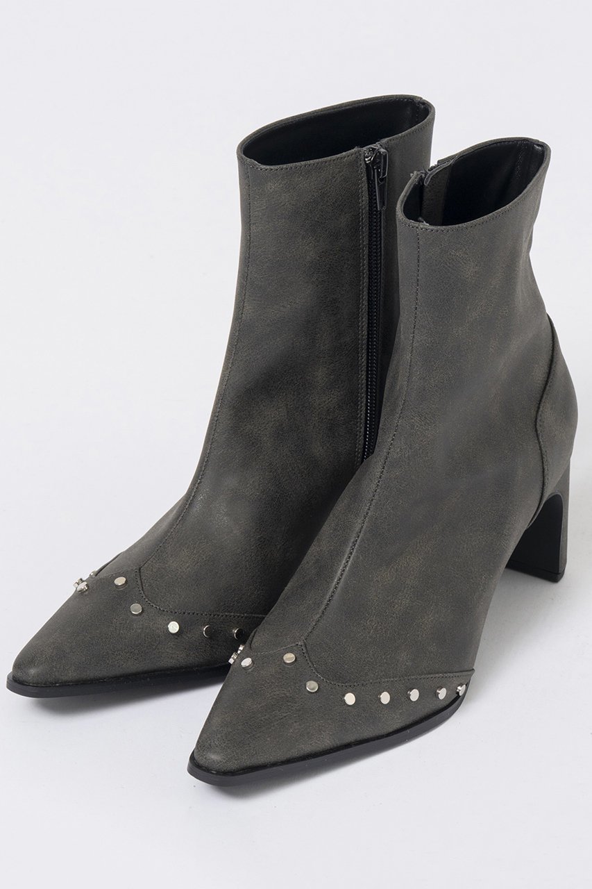 【メゾンスペシャル/MAISON SPECIAL】のWestern Short Boots/ウエスタンショートブーツ インテリア・キッズ・メンズ・レディースファッション・服の通販 founy(ファニー) 　ファッション　Fashion　レディースファッション　Fashion for Women　2025年　2025　2025-2026秋冬・A/W　Autumn/Winter 2025–26 AW25–26　ウエスタン　Western Style　カッティング　Cutting Detail　ショート　Short, Short Length　スタッズ　Studs, Metal Accents　プリント　Print, Printed Pattern　A/W・秋冬　Autumn/Winter　BLK(ブラック)|ID: prp329100004635344 ipo3291000000033383262
