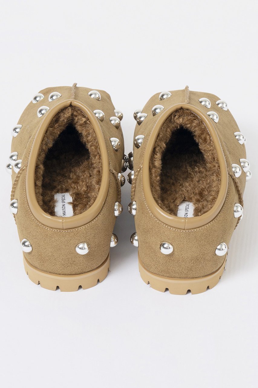 【メゾンスペシャル/MAISON SPECIAL】のStuds Mouton Sabot Shoes/スタッズムートンサボ 人気、トレンドファッション・服の通販 founy(ファニー) 　ファッション　Fashion　レディースファッション　Fashion for Women　2025年　2025　2025-2026秋冬・A/W　Autumn/Winter 2025–26 AW25–26　なめらか　Smooth, Silky Texture　サンダル　Sandals, Summer Shoes　ショート　Short, Short Length　スタッズ　Studs, Metal Accents　トレンド　Trend, Trending Now　今季　This Season, Current Season　厚底　Platform Shoes　A/W・秋冬　Autumn/Winter　other-6|ID: prp329100004635346 ipo3291000000033383284