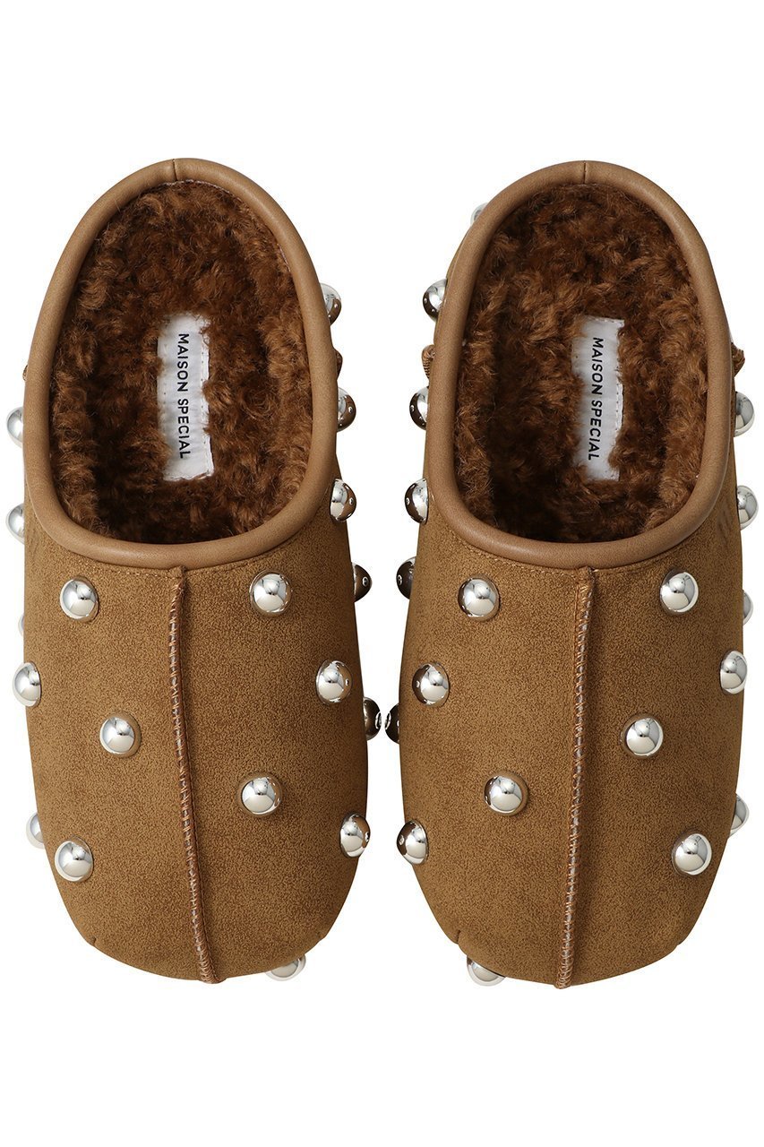 【メゾンスペシャル/MAISON SPECIAL】のStuds Mouton Sabot Shoes/スタッズムートンサボ 人気、トレンドファッション・服の通販 founy(ファニー) ファッション Fashion レディースファッション Fashion for Women なめらか Smooth, Silky Texture サンダル Sandals, Summer Shoes ショート Short, Short Length スタッズ Studs, Metal Accents トレンド Trend, Trending Now 今季 This Season, Current Season 厚底 Platform Shoes A/W・秋冬 Autumn/Winter other-5|ID: prp329100004635346 ipo3291000000036753296
