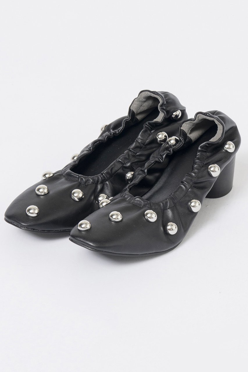 【メゾンスペシャル/MAISON SPECIAL】のMulti Fabric Pumps/マルチファブリックパンプス 人気、トレンドファッション・服の通販 founy(ファニー) 　ファッション　Fashion　レディースファッション　Fashion for Women　2025年　2025　2025-2026秋冬・A/W　Autumn/Winter 2025–26 AW25–26　おすすめ　Recommended / Our Picks　イエロー　Yellow　カラフル　Colorful Design　シャーリング　Shirring, Ruched　スタッズ　Studs, Metal Accents　フェイクファー　Faux Fur, Imitation Fur　フラワー　Flower, Floral　A/W・秋冬　Autumn/Winter　 other-1|ID: prp329100004635347 ipo3291000000033383286