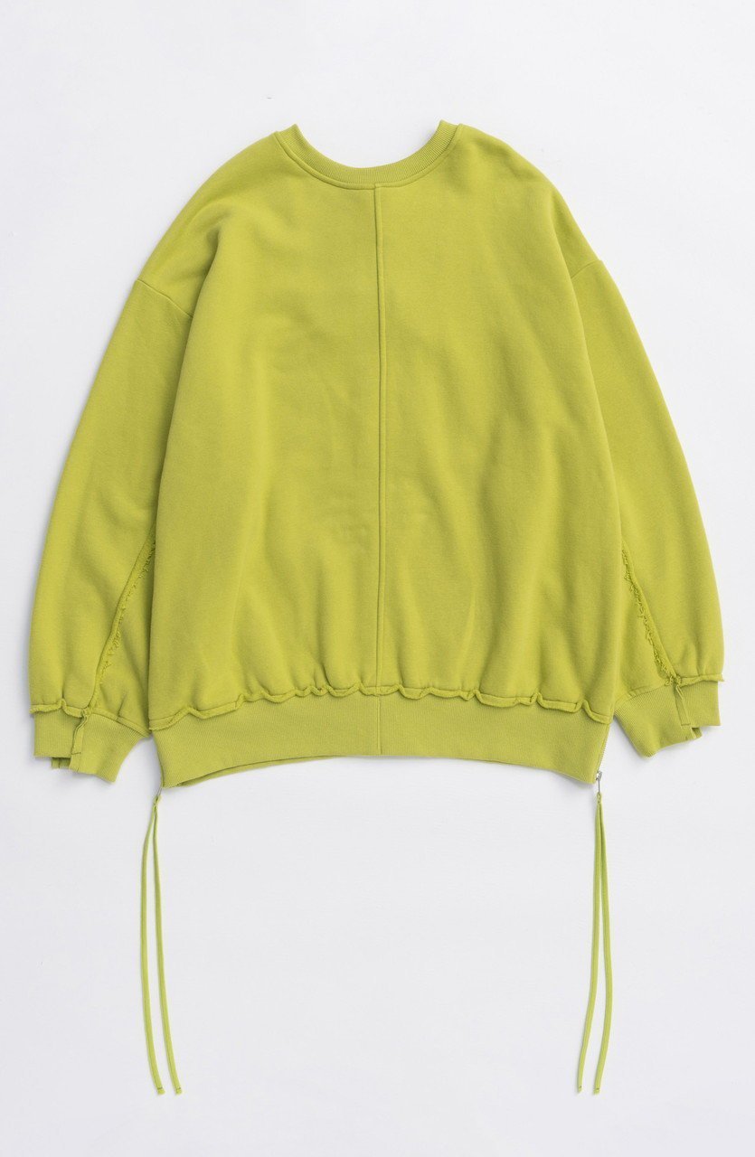 【メゾンスペシャル/MAISON SPECIAL】のMultiway Zip Oversized Sweatshirt/マルチウェイジップオーバーサイズスウェット インテリア・キッズ・メンズ・レディースファッション・服の通販 founy(ファニー) 　ファッション　Fashion　レディースファッション　Fashion for Women　トップス・カットソー　Cut & Sew Tops　シャツ・ブラウス・オフィスカジュアル　Elegant Blouses & Button-Ups　レディースパーカー・カジュアルフーディー　Casual Hoodies & Sweatshirts　ロングTシャツ・Tシャツ　Longline T-Shirts & Tees　スウェット・クルーネックトップス　Sweatshirts & Crewnecks / Relaxed Fit Sweat Tops　カットソー・ベーシックTシャツ　Cut-and-Sewn Tops / Stretch Tees & Basics　なめらか　Smooth, Silky Texture　カーディガン　Cardigan, Knitwear　ジップ　Zip, Zipper　スウェット / スエット　Sweatshirt, Sweatwear　スリット　Slit, Slit Detail　ビスチェ　Bustier, Corset Top　ラップ　Wrap, Wrap Design　ロング　Long, Long-Length　羽織　Haori, Light Jacket　PST(ピスタチオ)|ID: prp329100004635348 ipo3291000000033383298