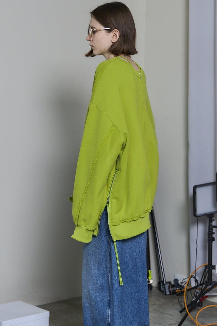 【メゾンスペシャル/MAISON SPECIAL】のMultiway Zip Oversized Sweatshirt/マルチウェイジップオーバーサイズスウェット 人気、トレンドファッション・服の通販 founy(ファニー) 　ファッション　Fashion　レディースファッション　Fashion for Women　トップス・カットソー　Cut & Sew Tops　シャツ・ブラウス・オフィスカジュアル　Elegant Blouses & Button-Ups　レディースパーカー・カジュアルフーディー　Casual Hoodies & Sweatshirts　ロングTシャツ・Tシャツ　Longline T-Shirts & Tees　スウェット・クルーネックトップス　Sweatshirts & Crewnecks / Relaxed Fit Sweat Tops　カットソー・ベーシックTシャツ　Cut-and-Sewn Tops / Stretch Tees & Basics　なめらか　Smooth, Silky Texture　カーディガン　Cardigan, Knitwear　ジップ　Zip, Zipper　スウェット / スエット　Sweatshirt, Sweatwear　スリット　Slit, Slit Detail　ビスチェ　Bustier, Corset Top　ラップ　Wrap, Wrap Design　ロング　Long, Long-Length　羽織　Haori, Light Jacket　other-4|ID: prp329100004635348 ipo3291000000033383301