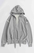 【メゾンスペシャル/MAISON SPECIAL】のSlit Ribbon Hoodie/スリットリボンフーディ 人気、トレンドファッション・服の通販 founy(ファニー) ファッション Fashion レディースファッション Fashion for Women トップス・カットソー Cut & Sew Tops シャツ・ブラウス・オフィスカジュアル Elegant Blouses & Button-Ups レディースパーカー・カジュアルフーディー Casual Hoodies & Sweatshirts ロングTシャツ・Tシャツ Longline T-Shirts & Tees スウェット・クルーネックトップス Sweatshirts & Crewnecks / Relaxed Fit Sweat Tops カットソー・ベーシックTシャツ Cut-and-Sewn Tops / Stretch Tees & Basics 2025年 2025 2025-2026秋冬・A/W Autumn/Winter 2025–26 AW25–26 おすすめ Recommended / Our Picks インナー Innerwear スリット Slit, Slit Detail フロント Front, Front Design リボン Ribbon, Bow ロング Long, Long-Length ヴィンテージ Vintage Style A/W・秋冬 Autumn/Winter thumbnail GRY(グレー)|ID: prp329100004635349 ipo3291000000033383306