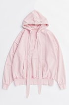 【メゾンスペシャル/MAISON SPECIAL】のSlit Ribbon Hoodie/スリットリボンフーディ 人気、トレンドファッション・服の通販 founy(ファニー) ファッション Fashion レディースファッション Fashion for Women トップス・カットソー Cut & Sew Tops シャツ・ブラウス・オフィスカジュアル Elegant Blouses & Button-Ups レディースパーカー・カジュアルフーディー Casual Hoodies & Sweatshirts ロングTシャツ・Tシャツ Longline T-Shirts & Tees スウェット・クルーネックトップス Sweatshirts & Crewnecks / Relaxed Fit Sweat Tops カットソー・ベーシックTシャツ Cut-and-Sewn Tops / Stretch Tees & Basics 2025年 2025 2025-2026秋冬・A/W Autumn/Winter 2025–26 AW25–26 おすすめ Recommended / Our Picks インナー Innerwear スリット Slit, Slit Detail フロント Front, Front Design リボン Ribbon, Bow ロング Long, Long-Length ヴィンテージ Vintage Style A/W・秋冬 Autumn/Winter thumbnail PNK(ピンク)|ID: prp329100004635349 ipo3291000000033383307