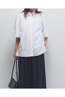 【プルミエ アロンディスモン/1er Arrondissement】のフォルムスリーブシャツ 人気、トレンドファッション・服の通販 founy(ファニー) ファッション Fashion レディースファッション Fashion for Women トップス・カットソー Cut & Sew Tops シャツ・ブラウス・オフィスカジュアル Elegant Blouses & Button-Ups 2025年 2025 2025-2026秋冬・A/W Autumn/Winter 2025–26 AW25–26 グラス Glass, Eyewear ショート Short, Short Length スリーブ Sleeve, Long Sleeve / Short Sleeve バランス Balance, Style Balance A/W・秋冬 Autumn/Winter |ID:prp329100004635353
