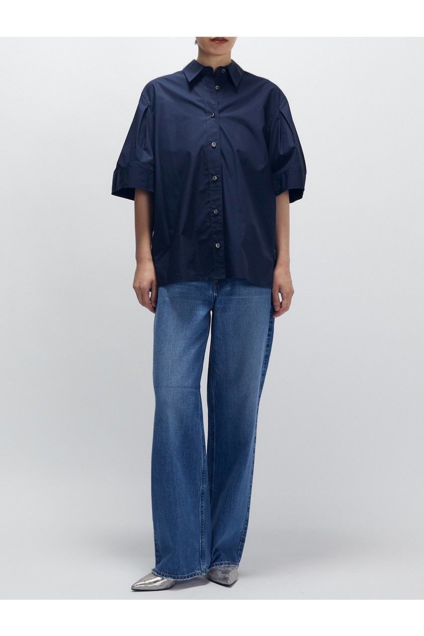 【プルミエ アロンディスモン/1er Arrondissement】のフォルムスリーブシャツ 人気、トレンドファッション・服の通販 founy(ファニー) 　ファッション　Fashion　レディースファッション　Fashion for Women　トップス・カットソー　Cut & Sew Tops　シャツ・ブラウス・オフィスカジュアル　Elegant Blouses & Button-Ups　2025年　2025　2025-2026秋冬・A/W　Autumn/Winter 2025–26 AW25–26　グラス　Glass, Eyewear　ショート　Short, Short Length　スリーブ　Sleeve, Long Sleeve / Short Sleeve　バランス　Balance, Style Balance　A/W・秋冬　Autumn/Winter　other-3|ID: prp329100004635353 ipo3291000000033383336