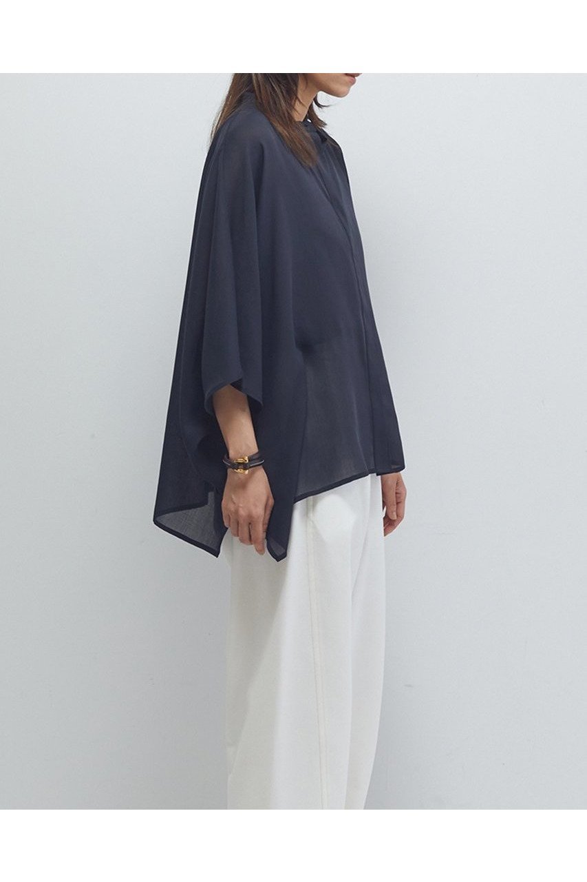 【プルミエ アロンディスモン/1er Arrondissement】のスタンドカラーボイルシャツ 人気、トレンドファッション・服の通販 founy(ファニー) 　ファッション　Fashion　レディースファッション　Fashion for Women　トップス・カットソー　Cut & Sew Tops　シャツ・ブラウス・オフィスカジュアル　Elegant Blouses & Button-Ups　2025年　2025　2025-2026秋冬・A/W　Autumn/Winter 2025–26 AW25–26　おすすめ　Recommended / Our Picks　キャミ　Camisole, Cami Top　シアー　Sheer, See-Through　ショート　Short, Short Length　スリーブ　Sleeve, Long Sleeve / Short Sleeve　タンク　Tank Top, Sleeveless Top　A/W・秋冬　Autumn/Winter　other-3|ID: prp329100004635354 ipo3291000000033383343