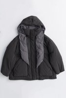 【メゾンスペシャル/MAISON SPECIAL】のHoodie Scarf Middle Down Coat/フーディマフラーミドルダウンコート 人気、トレンドファッション・服の通販 founy(ファニー) ファッション Fashion レディースファッション Fashion for Women アウター Coat / Outerwear Collection コート・ロングコート・ピーコート Long Coats, Peacoats & More ダウンジャケット・軽量ダウン Warm & Lightweight Down Jackets マフラー・スヌード / 冬小物の定番 Scarves & Mufflers 軽量 Lightweight, Ultra Light シンプル Simple, Minimal スカーフ Scarf, Neckwear スタンド Stand Collar, Upright Stand スマート Smart, Elegant タフタ Taffeta, Structured Fabric ダウン Down, Puffer ドローストリング Drawstring, Pull Cord フェザー Feather, Feather Detail 防寒 Cold Protection, Winter-Ready リバーシブル Reversible, Two-Sided A/W・秋冬 Autumn/Winter 2025年 2025 2025-2026秋冬・A/W Autumn/Winter 2025–26 AW25–26 |ID:prp329100004635355