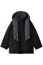 【メゾンスペシャル/MAISON SPECIAL】のHoodie Scarf Middle Down Coat/フーディマフラーミドルダウンコート BLK(ブラック)|ID: prp329100004635355 ipo3291000000035947105