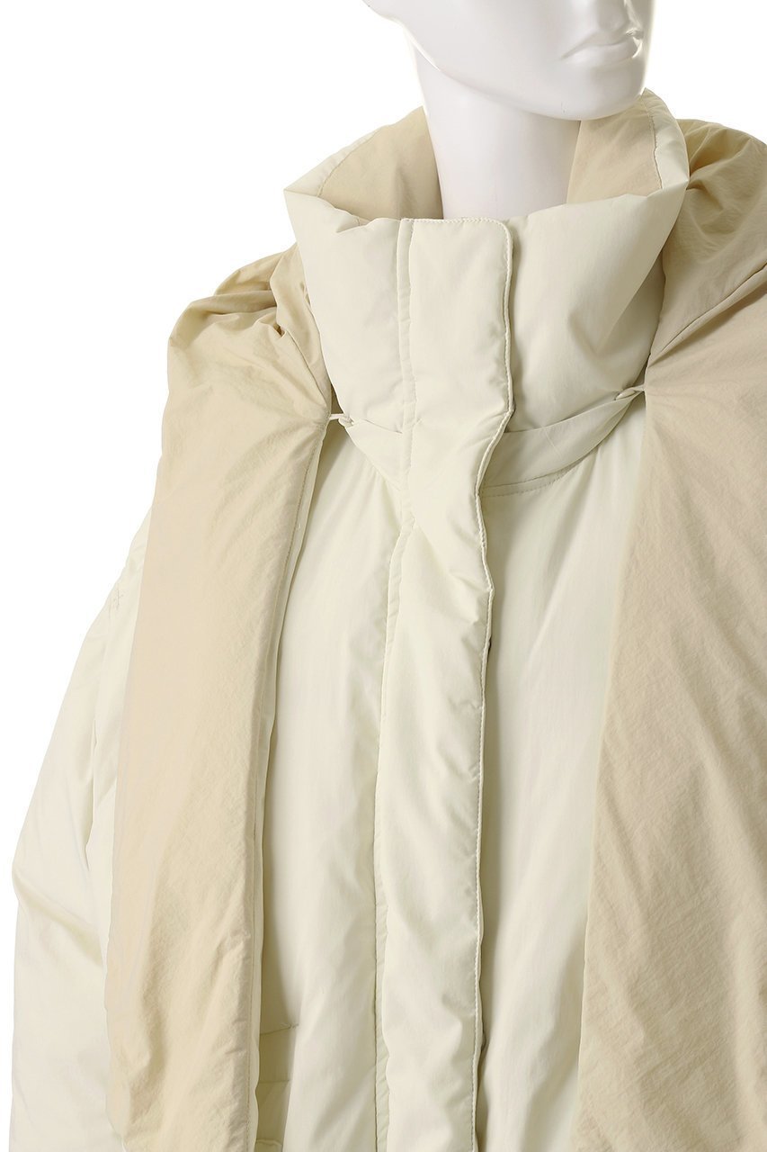 【メゾンスペシャル/MAISON SPECIAL】のHoodie Scarf Middle Down Coat/フーディマフラーミドルダウンコート 人気、トレンドファッション・服の通販 founy(ファニー) 　ファッション　Fashion　レディースファッション　Fashion for Women　アウター　Coat / Outerwear Collection　コート・ロングコート・ピーコート　Long Coats, Peacoats & More　ダウンジャケット・軽量ダウン　Warm & Lightweight Down Jackets　マフラー・スヌード / 冬小物の定番　Scarves & Mufflers　シンプル　Simple, Minimal　スカーフ　Scarf, Neckwear　スタンド　Stand Collar, Upright Stand　スマート　Smart, Elegant　タフタ　Taffeta, Structured Fabric　ダウン　Down, Puffer　ドローストリング　Drawstring, Pull Cord　フェザー　Feather, Feather Detail　リバーシブル　Reversible, Two-Sided　軽量　Lightweight, Ultra Light　防寒　Cold Protection, Winter-Ready　other-5|ID: prp329100004635355 ipo3291000000036867679