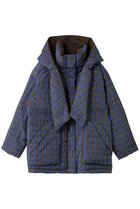 【メゾンスペシャル/MAISON SPECIAL】のPlaid Hoodie Scarf Middle Down Coat/チェックフーディマフラーミドルダウンコート BRN(ブラウン)|ID: prp329100004635356 ipo3291000000035784700
