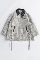 【メゾンスペシャル/MAISON SPECIAL】のLace Up A-line Coat/レースアップAラインコート WHT(ホワイト)|ID: prp329100004635357 ipo3291000000033383370