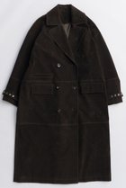 【メゾンスペシャル/MAISON SPECIAL】のSuede Trench Coat/スエードトレンチコート BRN(ブラウン)|ID: prp329100004635359 ipo3291000000033383388