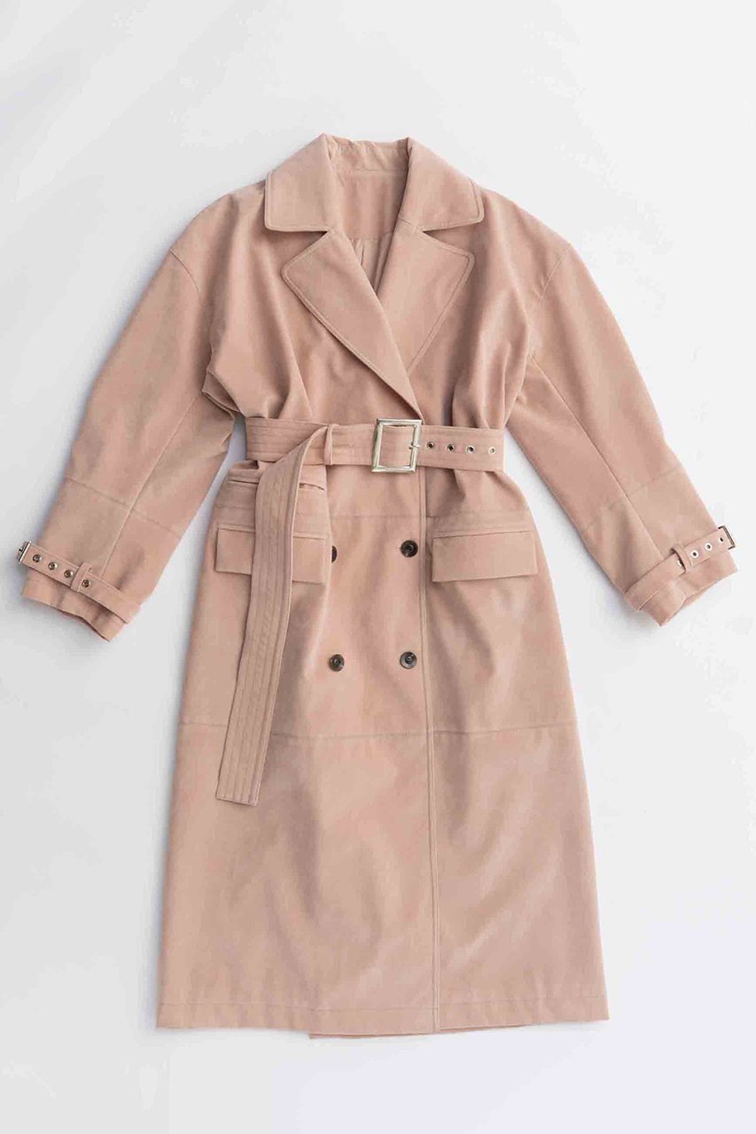【メゾンスペシャル/MAISON SPECIAL】のSuede Trench Coat/スエードトレンチコート 人気、トレンドファッション・服の通販 founy(ファニー) 　ファッション　Fashion　レディースファッション　Fashion for Women　アウター　Coat / Outerwear Collection　コート・ロングコート・ピーコート　Long Coats, Peacoats & More　トレンチコート / 春秋の定番アウター　Trench Coats　2025年　2025　2025-2026秋冬・A/W　Autumn/Winter 2025–26 AW25–26　デニム　Denim, Jeans Material　ロング　Long, Long-Length　ヴィンテージ　Vintage Style　エレガント 上品　Elegant　A/W・秋冬　Autumn/Winter　other-3|ID: prp329100004635359 ipo3291000000033383394