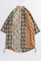 【メゾンスペシャル/MAISON SPECIAL】のPlaid Mods Coat/チェックモッズコート ORG(オレンジ)|ID: prp329100004635361 ipo3291000000033383404