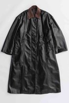 【メゾンスペシャル/MAISON SPECIAL】のVegan Leather Balmacaan Coat/ヴィーガンレザーステンカラーコート 人気、トレンドファッション・服の通販 founy(ファニー) ファッション Fashion レディースファッション Fashion for Women アウター Coat / Outerwear Collection コート・ロングコート・ピーコート Long Coats, Peacoats & More 2025年 2025 2025-2026秋冬・A/W Autumn/Winter 2025–26 AW25–26 インナー Innerwear ボックス Boxy, Box Shape ロング Long, Long-Length エレガント 上品 Elegant A/W・秋冬 Autumn/Winter thumbnail D.BRN(ダークブラウン)|ID: prp329100004635363 ipo3291000000033383437