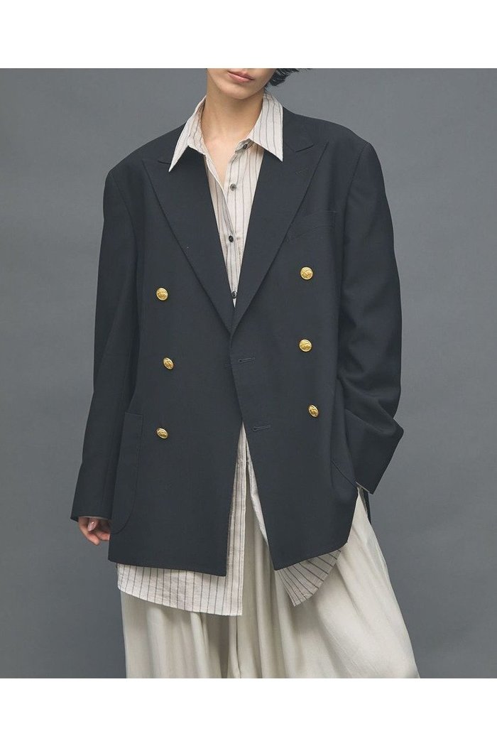 【カレンソロジー/Curensology】の【Brooks Brothers】別注6ボタンダブルブレザー インテリア・キッズ・メンズ・レディースファッション・服の通販 founy(ファニー) https://founy.com/ ファッション Fashion レディースファッション Fashion for Women アウター Coat / Outerwear Collection レディースジャケット・軽アウター Jackets アメリカン American Style エレガント 上品 Elegant クラシック Classic, Timeless Style コレクション Collection, Seasonal Line ジャケット Jacket, Outerwear スタイリッシュ Stylish, Fashionable ダブル Double, Double-Breasted ドレープ Drape, Draping Fabric 定番 Standard, Basic Item ニューヨーク New York, NYC Style 人気 Popular, Best Seller パイピング Piping, Trim Design パッチ Patch, Appliqué ポケット Pocket, Pocket Detail 別注 Limited Edition, Custom Order A/W・秋冬 Autumn/Winter 入学式 Entrance Ceremony 卒業式 Graduation Ceremony 2025年 2025 2025-2026秋冬・A/W Autumn/Winter 2025–26 AW25–26 |ID: prp329100004635364 ipo3291000000033383450