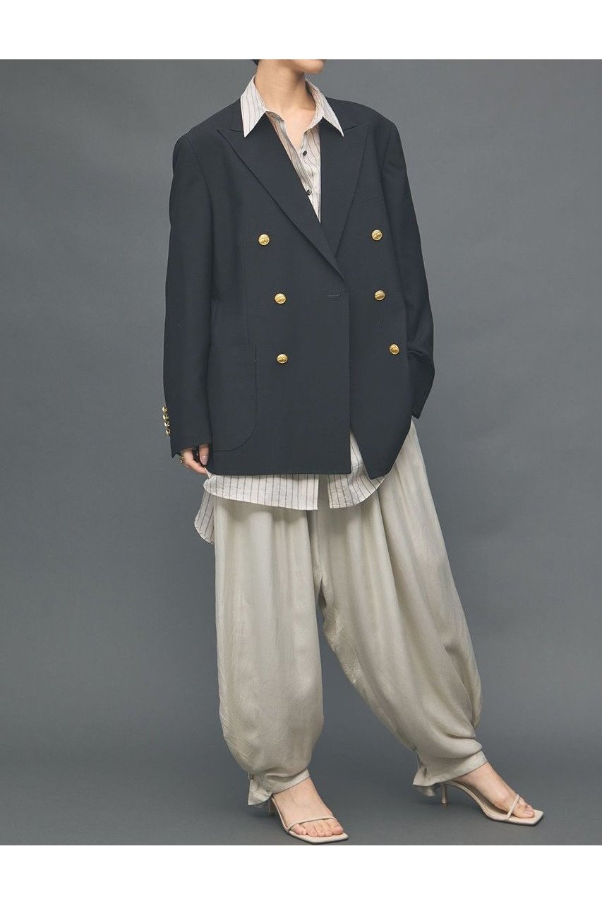 【カレンソロジー/Curensology】の【Brooks Brothers】別注6ボタンダブルブレザー 人気、トレンドファッション・服の通販 founy(ファニー) 　ファッション　Fashion　レディースファッション　Fashion for Women　アウター　Coat / Outerwear Collection　レディースジャケット・軽アウター　Jackets　アメリカン　American Style　エレガント 上品　Elegant　クラシック　Classic, Timeless Style　コレクション　Collection, Seasonal Line　ジャケット　Jacket, Outerwear　スタイリッシュ　Stylish, Fashionable　ダブル　Double, Double-Breasted　ドレープ　Drape, Draping Fabric　定番　Standard, Basic Item　ニューヨーク　New York, NYC Style　人気　Popular, Best Seller　パイピング　Piping, Trim Design　パッチ　Patch, Appliqué　ポケット　Pocket, Pocket Detail　別注　Limited Edition, Custom Order　A/W・秋冬　Autumn/Winter　入学式　Entrance Ceremony　卒業式　Graduation Ceremony　2025年　2025　2025-2026秋冬・A/W　Autumn/Winter 2025–26 AW25–26　other-7|ID: prp329100004635364 ipo3291000000033383457