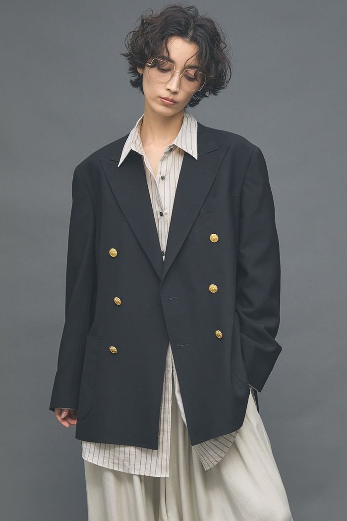 【カレンソロジー/Curensology】の【Brooks Brothers】別注6ボタンダブルブレザー インテリア・キッズ・メンズ・レディースファッション・服の通販 founy(ファニー) https://founy.com/ ファッション Fashion レディースファッション Fashion for Women アウター Coat / Outerwear Collection レディースジャケット・軽アウター Jackets アメリカン American Style エレガント 上品 Elegant クラシック Classic, Timeless Style コレクション Collection, Seasonal Line ジャケット Jacket, Outerwear スタイリッシュ Stylish, Fashionable ダブル Double, Double-Breasted ドレープ Drape, Draping Fabric 定番 Standard, Basic Item ニューヨーク New York, NYC Style 人気 Popular, Best Seller パイピング Piping, Trim Design パッチ Patch, Appliqué ポケット Pocket, Pocket Detail 別注 Limited Edition, Custom Order 入学式 Entrance Ceremony 卒業式 Graduation Ceremony |ID: prp329100004635364 ipo3291000000035816286