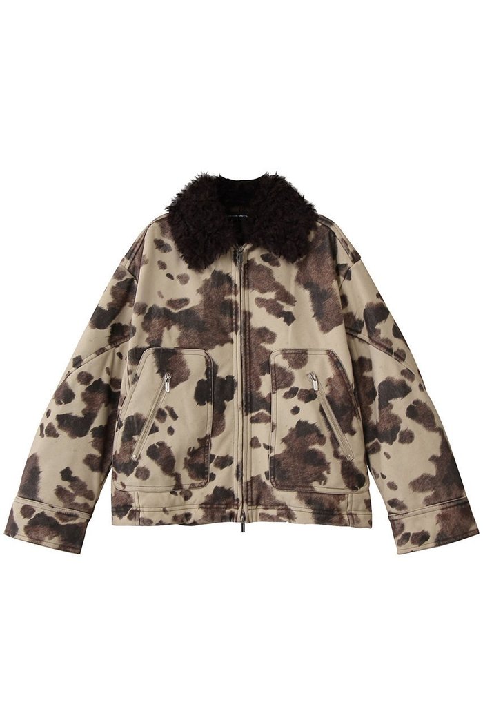 【メゾンスペシャル/MAISON SPECIAL】の2way Collar Cow Printed faux Leather Blouson/2WAYカラーCOWプリントフェイクレザーブルゾン インテリア・キッズ・メンズ・レディースファッション・服の通販 founy(ファニー) https://founy.com/ ファッション Fashion レディースファッション Fashion for Women アウター Coat / Outerwear Collection レディースジャケット・軽アウター Jackets ブルゾンジャケット・スポーティアウター Blouson Jackets ジップ Zip, Zipper ジップアップ Zip-Up, Full Zip ジャケット Jacket, Outerwear セットアップ Set-Up, Coordinated Outfit デニム Denim, Jeans Material パターン Pattern, Design Print フェイクレザー Faux Leather, PU Leather フロント Front, Front Design ブルゾン Blouson, Bomber Jacket プリント Print, Printed Pattern ポケット Pocket, Pocket Detail 防寒 Cold Protection, Winter-Ready モノトーン Monotone, Black and White ロング Long, Long-Length おすすめ Recommended / Our Picks |ID: prp329100004635367 ipo3291000000036203268