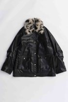 【メゾンスペシャル/MAISON SPECIAL】のFur Collar Vegan Leather Middle Blouson/ファーカラーヴィーガンレザーミドルブルゾン 人気、トレンドファッション・服の通販 founy(ファニー) ファッション Fashion レディースファッション Fashion for Women アウター Coat / Outerwear Collection レディースジャケット・軽アウター Jackets ブルゾンジャケット・スポーティアウター Blouson Jackets アニマル Animal Print 今季 This Season, Current Season ジップ Zip, Zipper ジャケット Jacket, Outerwear スウェット / スエット Sweatshirt, Sweatwear トレンド Trend, Trending Now フェイクファー Faux Fur, Imitation Fur フェイクレザー Faux Leather, PU Leather フラップ Flap, Flap Pocket フロント Front, Front Design ブルゾン Blouson, Bomber Jacket ポケット Pocket, Pocket Detail 防寒 Cold Protection, Winter-Ready A/W・秋冬 Autumn/Winter おすすめ Recommended / Our Picks エレガント 上品 Elegant 2025年 2025 2025-2026秋冬・A/W Autumn/Winter 2025–26 AW25–26 thumbnail BLK(ブラック)|ID: prp329100004635368 ipo3291000000033383491