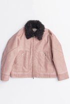 【メゾンスペシャル/MAISON SPECIAL】の2way Collar Vegan Leather Blouson/2WAYカラーヴィーガンレザーブルゾン PNK(ピンク)|ID: prp329100004635370 ipo3291000000033383513
