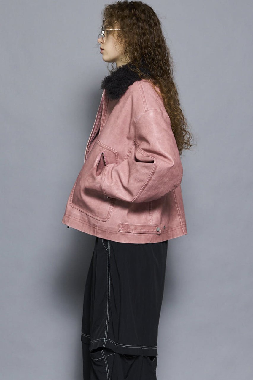 【メゾンスペシャル/MAISON SPECIAL】の2way Collar Vegan Leather Blouson/2WAYカラーヴィーガンレザーブルゾン 人気、トレンドファッション・服の通販 founy(ファニー) 　ファッション　Fashion　レディースファッション　Fashion for Women　アウター　Coat / Outerwear Collection　レディースジャケット・軽アウター　Jackets　ブルゾンジャケット・スポーティアウター　Blouson Jackets　インナー　Innerwear　クール　Cool, Chic　シンプル　Simple, Minimal　ジップ　Zip, Zipper　ジップアップ　Zip-Up, Full Zip　ジャケット　Jacket, Outerwear　フェイクレザー　Faux Leather, PU Leather　フロント　Front, Front Design　ブルゾン　Blouson, Bomber Jacket　ポケット　Pocket, Pocket Detail　防寒　Cold Protection, Winter-Ready　ライダース　Riders　A/W・秋冬　Autumn/Winter　2025年　2025　2025-2026秋冬・A/W　Autumn/Winter 2025–26 AW25–26　other-8|ID: prp329100004635370 ipo3291000000033383525