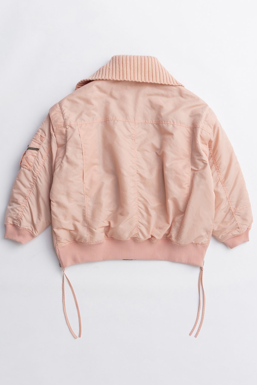 【メゾンスペシャル/MAISON SPECIAL】のMultiway Knit Collar MA-1/マルチウェイニットカラーMA-1 人気、トレンドファッション・服の通販 founy(ファニー) 　ファッション　Fashion　レディースファッション　Fashion for Women　アウター　Coat / Outerwear Collection　レディースジャケット・軽アウター　Jackets　ブルゾンジャケット・スポーティアウター　Blouson Jackets　MA-1ジャケット　MA-1 Bomber Jackets / Flight Jackets　2025年　2025　2025-2026秋冬・A/W　Autumn/Winter 2025–26 AW25–26　なめらか　Smooth, Silky Texture　インナー　Innerwear　ジャケット　Jacket, Outerwear　ブルゾン　Blouson, Bomber Jacket　リバーシブル　Reversible, Two-Sided　ロング　Long, Long-Length　人気　Popular, Best Seller　A/W・秋冬　Autumn/Winter　防寒　Cold Protection, Winter-Ready　other-8|ID: prp329100004635371 ipo3291000000033383536