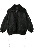【メゾンスペシャル/MAISON SPECIAL】のMultiway Knit Collar MA-1/マルチウェイニットカラーMA-1 人気、トレンドファッション・服の通販 founy(ファニー) ファッション Fashion レディースファッション Fashion for Women アウター Coat / Outerwear Collection レディースジャケット・軽アウター Jackets ブルゾンジャケット・スポーティアウター Blouson Jackets MA-1ジャケット MA-1 Bomber Jackets / Flight Jackets なめらか Smooth, Silky Texture インナー Innerwear ジャケット Jacket, Outerwear ブルゾン Blouson, Bomber Jacket リバーシブル Reversible, Two-Sided ロング Long, Long-Length 人気 Popular, Best Seller 防寒 Cold Protection, Winter-Ready thumbnail BLK(ブラック)|ID: prp329100004635371 ipo3291000000036544553