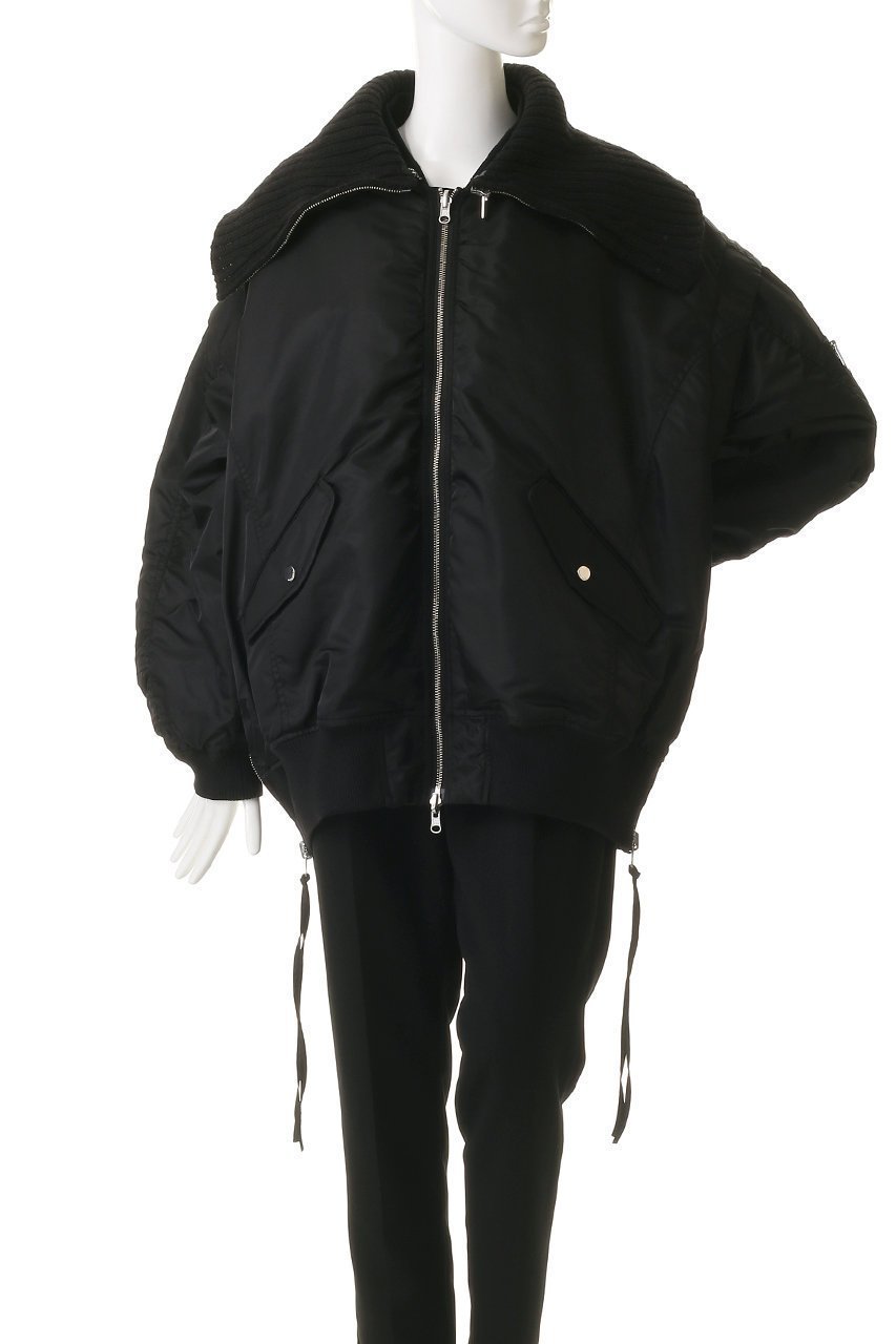【メゾンスペシャル/MAISON SPECIAL】のMultiway Knit Collar MA-1/マルチウェイニットカラーMA-1 人気、トレンドファッション・服の通販 founy(ファニー) 　ファッション　Fashion　レディースファッション　Fashion for Women　アウター　Coat / Outerwear Collection　レディースジャケット・軽アウター　Jackets　ブルゾンジャケット・スポーティアウター　Blouson Jackets　MA-1ジャケット　MA-1 Bomber Jackets / Flight Jackets　なめらか　Smooth, Silky Texture　インナー　Innerwear　ジャケット　Jacket, Outerwear　ブルゾン　Blouson, Bomber Jacket　リバーシブル　Reversible, Two-Sided　ロング　Long, Long-Length　人気　Popular, Best Seller　防寒　Cold Protection, Winter-Ready　other-2|ID: prp329100004635371 ipo3291000000036544559