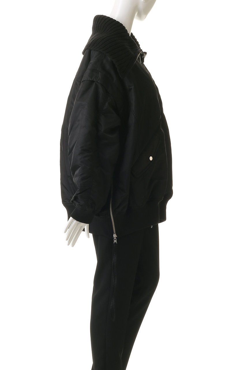 【メゾンスペシャル/MAISON SPECIAL】のMultiway Knit Collar MA-1/マルチウェイニットカラーMA-1 人気、トレンドファッション・服の通販 founy(ファニー) 　ファッション　Fashion　レディースファッション　Fashion for Women　アウター　Coat / Outerwear Collection　レディースジャケット・軽アウター　Jackets　ブルゾンジャケット・スポーティアウター　Blouson Jackets　MA-1ジャケット　MA-1 Bomber Jackets / Flight Jackets　なめらか　Smooth, Silky Texture　インナー　Innerwear　ジャケット　Jacket, Outerwear　ブルゾン　Blouson, Bomber Jacket　リバーシブル　Reversible, Two-Sided　ロング　Long, Long-Length　人気　Popular, Best Seller　防寒　Cold Protection, Winter-Ready　other-3|ID: prp329100004635371 ipo3291000000036544561