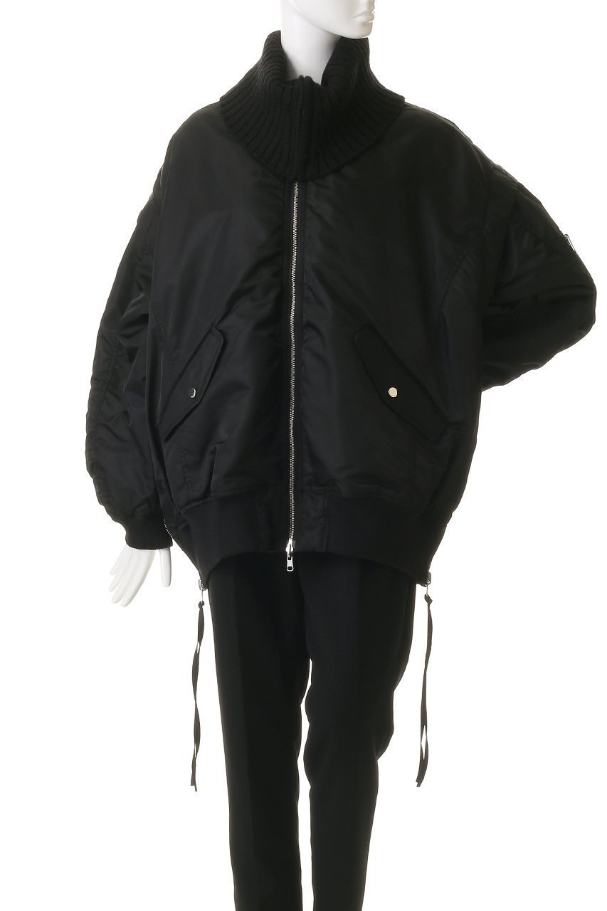 【メゾンスペシャル/MAISON SPECIAL】のMultiway Knit Collar MA-1/マルチウェイニットカラーMA-1 人気、トレンドファッション・服の通販 founy(ファニー) 　ファッション　Fashion　レディースファッション　Fashion for Women　アウター　Coat / Outerwear Collection　レディースジャケット・軽アウター　Jackets　ブルゾンジャケット・スポーティアウター　Blouson Jackets　MA-1ジャケット　MA-1 Bomber Jackets / Flight Jackets　なめらか　Smooth, Silky Texture　インナー　Innerwear　ジャケット　Jacket, Outerwear　ブルゾン　Blouson, Bomber Jacket　リバーシブル　Reversible, Two-Sided　ロング　Long, Long-Length　人気　Popular, Best Seller　防寒　Cold Protection, Winter-Ready　other-7|ID: prp329100004635371 ipo3291000000036544568